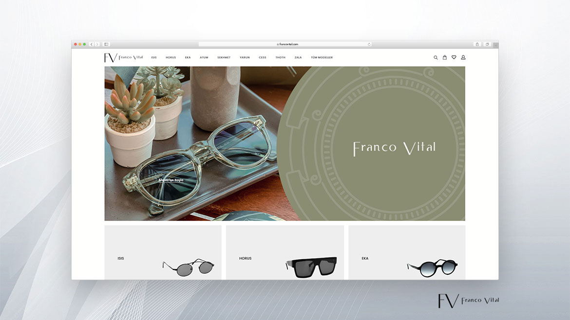 Franco Vital Web Sitesi Tasarımı